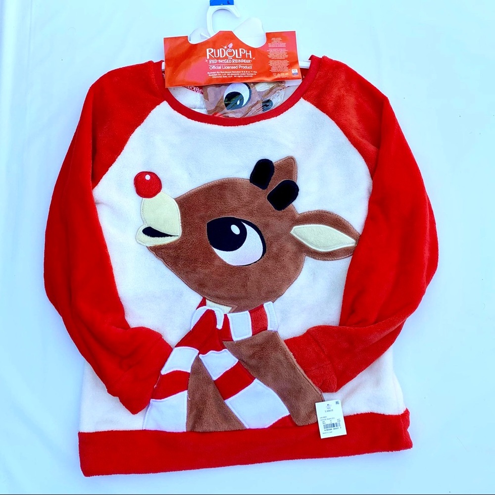 Rudolph The Red Nose Reindeer Pajamas Set